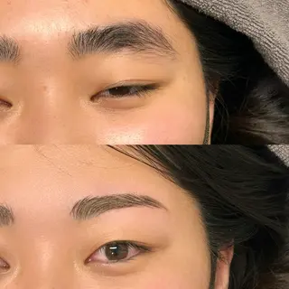 メンズ アイブロウ 眉毛&フェイス WAX専門ハルヒラリの眉毛・アイブロウイメージ