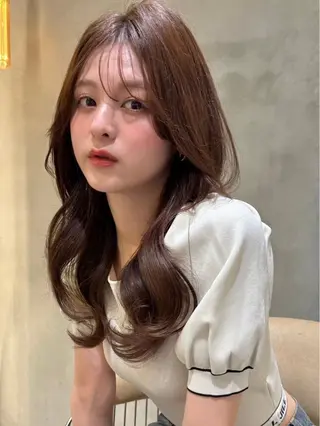 セミロング 🔶美人レイヤー 金山🔶のヘアスタイル