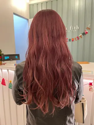 カラー La fith hair fun 池袋店【ラフィスヘアーファン】所属・💘韓国レイヤー上 品カラーruru💘のヘアスタイル