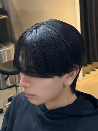 メンズ 韓国&メンズウルフ 高森蓮のヘアスタイル