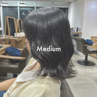 ミディアム Eri 🌿透明感・艶カラーのヘアスタイル