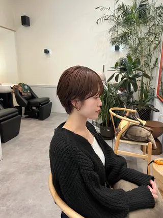 ショート 🟤TAP🟤 木曳野　金沢店のヘアスタイル