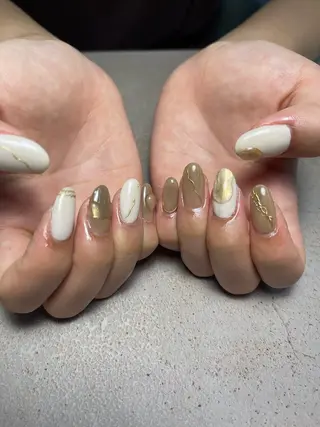 ネイル GRANDE大須 Cecil💜のネイルデザイン