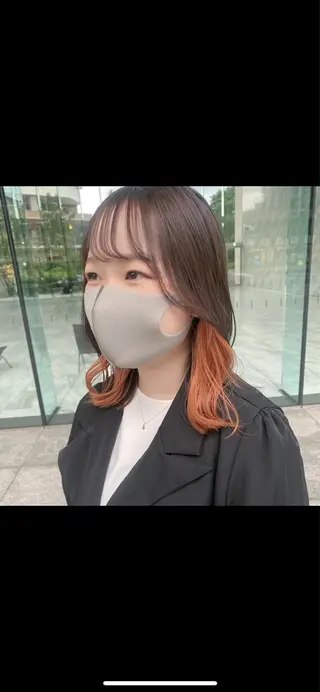 ショート カラー ヘアアレンジ 【代表】 たき〜のヘアスタイル