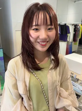 ロング カラー ANY/ Nanaのヘアスタイル