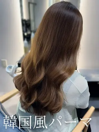 ロング カラー 韓国風パーマ/ 韓国ヘア/大森千寛のヘアスタイル