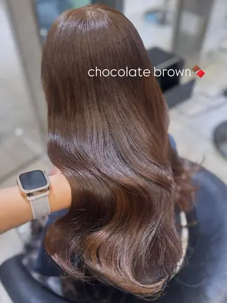 ロング ハイトーン/ミルク ティー🤍reinaのヘアスタイル