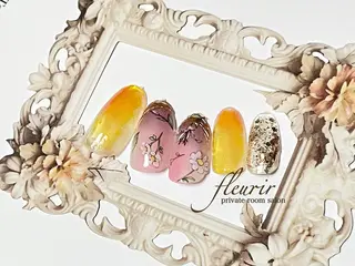 ネイル フルリール 【プライベートサロンのネイルデザイン