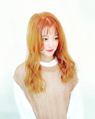 ロング カラー 限定クーポン 💕大量更新ブリーチのヘアスタイル