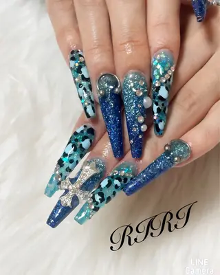 ネイル riri オーナーのネイルデザイン