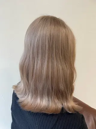 ミディアム 美容室FaB 千葉店所属・akane 🌼韓国スタイル🌼のヘアスタイル