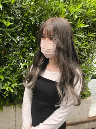 ロング カラー 👗 himariのヘアスタイル