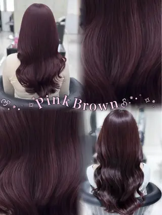 ロング つや髪ᰔᩚ暖色 カラーYui🩰のヘアスタイル