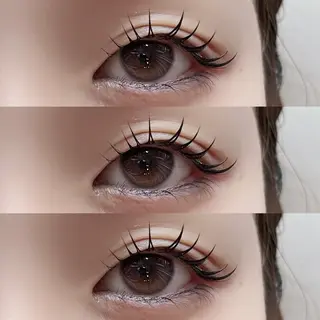 マツエク・マツパ nuna池袋 mokaのマツエク・マツパデザイン