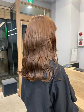 セミロング カラー 🐾Libero🐾 柏　KONOMIのヘアスタイル