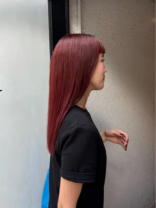 ロング 髪質改善/ブリーチ /烏丸/suzunoのヘアスタイル