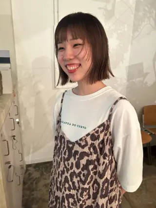 ショート 原 瑞希のヘアスタイル