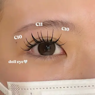 マツエク・マツパ EYELA甲府昭和♡ adachiのマツエク・マツパデザイン