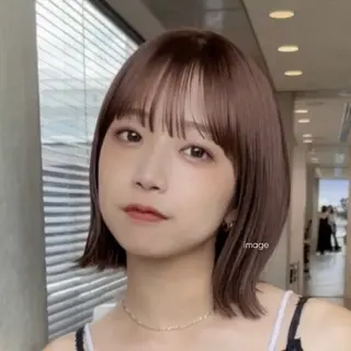 ミディアム ボブ/レイヤー /sora🌙✨️のヘアスタイル