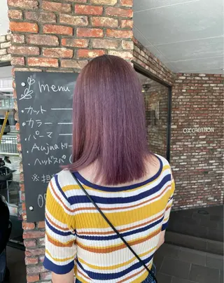 ミディアム 鮎川 竜汰のヘアスタイル