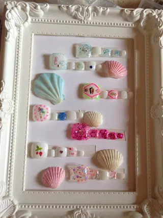 ショート ミディアム ネイル Uchida meのネイルデザイン