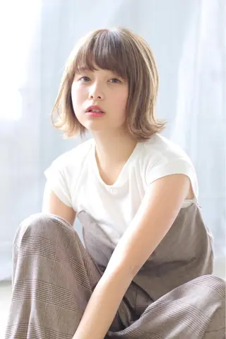 ショート カラー 透明感カラー│ レイヤーヘア中居美樹のヘアスタイル