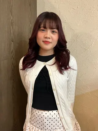 ロング カラー そね こまちのヘアスタイル