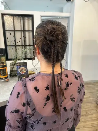 ヘアアレンジ ブリーチ／ヘアセット 🪞🌙minamiのヘアスタイル