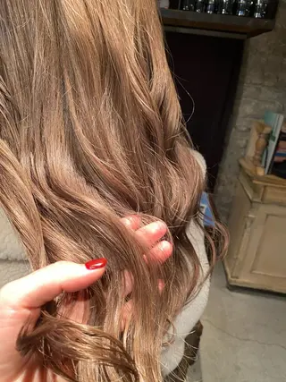 ロング カラー お任せヘア☘️☘️ 及川渚のヘアスタイル