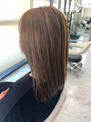 ミディアム LASSIC HAIR 加古川店所属・渋谷 智也のヘアスタイル