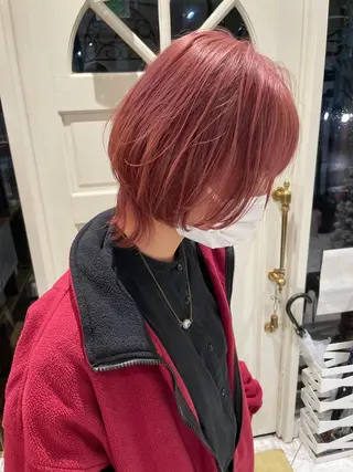 ミディアム レイヤー/韓国ヘア 縮毛矯正🫧鈴木颯のヘアスタイル