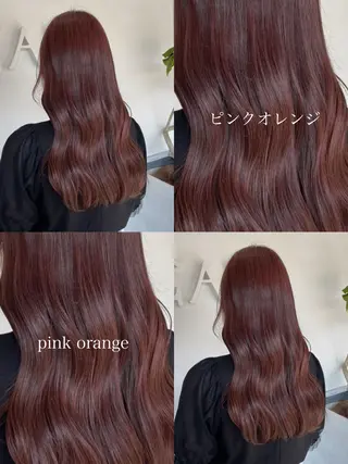 ロング 暖色カラー/ 透明感/kohinaのヘアスタイル
