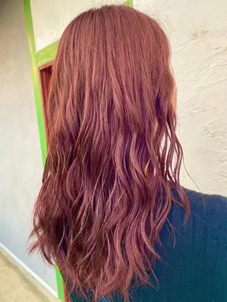 ロング カラー ヘアアレンジ Design Color🐰アユミのヘアスタイル