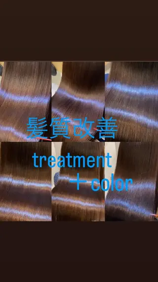 ロング 髪質改善 スペシャリストのヘアスタイル