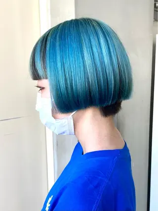 ショート ANGELICA 吉川智昭のヘアスタイル