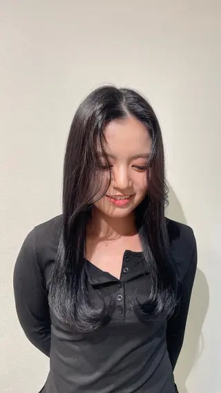 ロング 似合わせカット ▫️ｲﾁｶ🌻のヘアスタイル