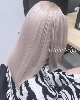 ミディアム カラー 💜ハイトーン💛 マジカルかいちゃんのヘアスタイル