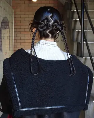 ヘアアレンジ ニュアンスヘア🪡 nenekaのヘアスタイル