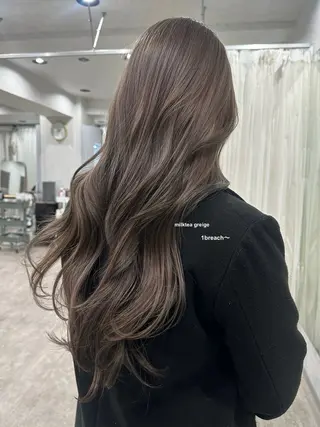 ロング カラー v-lab studio所属・韓国レイヤーカット/ 艶カラー/ noaのヘアスタイル