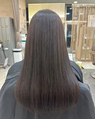 カラー ロング BENI岩沼たけくま 店 佐藤朱華のヘアスタイル