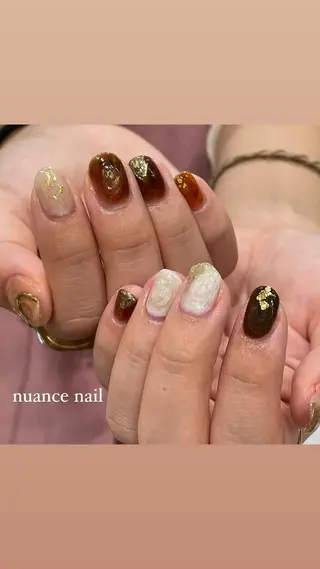 ネイル 淡色ネイル 🎀moeのネイルデザイン