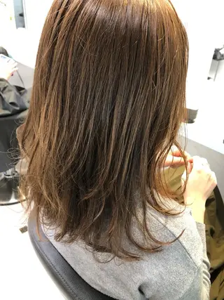 ミディアム カラー lar 立川南口所属・レイヤーボブ/ボブ 仲川和人のヘアスタイル