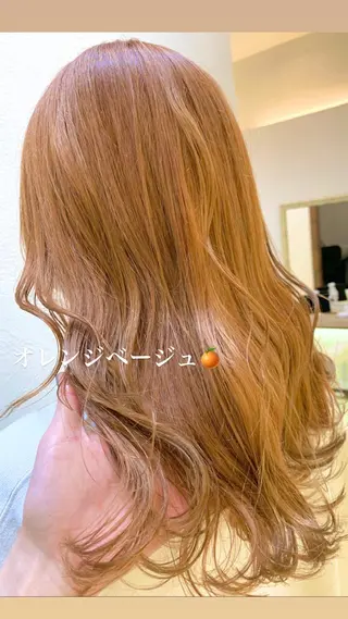 ロング カラー 似合わせカラー/艶 髪質改善/ヨシザキのヘアスタイル