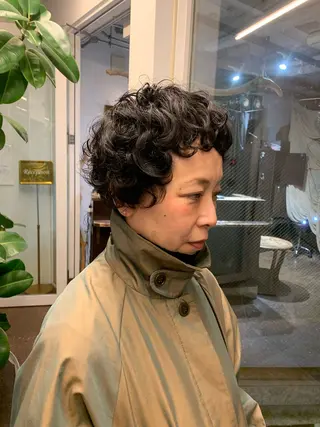 ショート ボブ✨パーマ🌀/ ヒロキのヘアスタイル