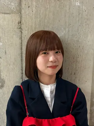 ミディアム カラー BUSH所属・BUSH なかじませりなのヘアスタイル