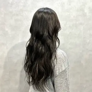 ロング カラー 似合わせカット🌼 やまかわ まなみ🌼のヘアスタイル