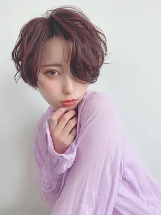 ショート カラー ⭐️Shelter by TOKYO⭐️のヘアスタイル