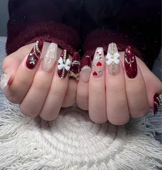 ネイル Lee Nails チップ長さだし専門店のネイルデザイン