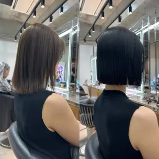 ミディアム ✨髪質改善特化✨副 店長椎葉信乃介のヘアスタイル