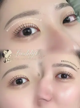 マツエク・マツパ Une fleur HINAのマツエク・マツパデザイン